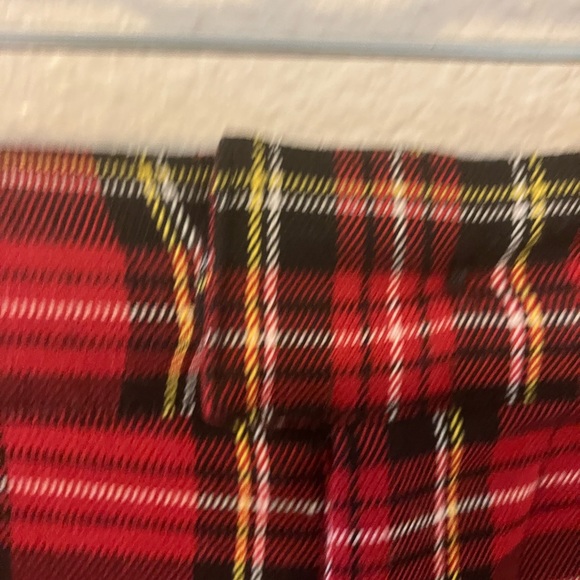 Vintage 90’s / Y2K Hot Topic Red Plaid Pants- 2X - Picture 5 of 8